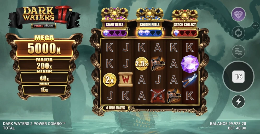 Dark Waters 2 Power Combo Slot