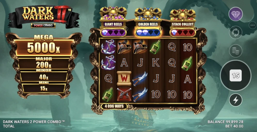 Dark Waters 2 Power Combo Slot