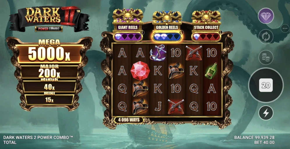 Dark Waters 2 Power Combo Slot