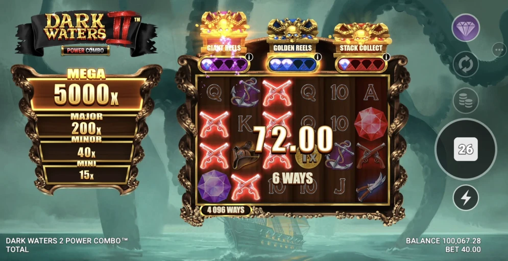 Dark Waters 2 Power Combo Slot