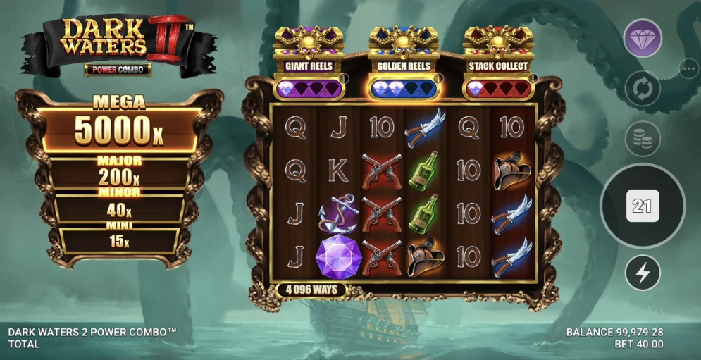 Dark Waters 2 Power Combo Slot